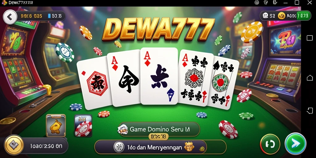 Screenshot gameplay DEWA777 yang seru dan penuh tantangan.
