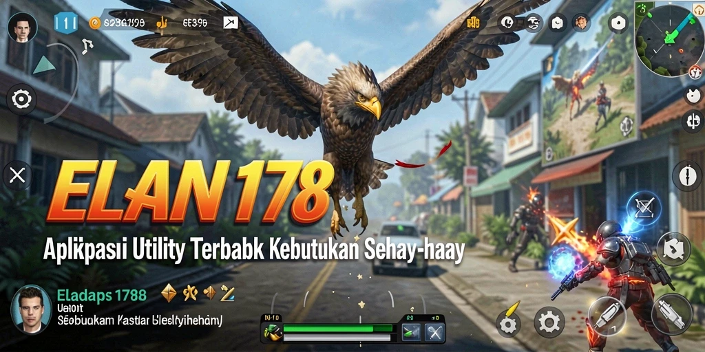 Tampilan antarmuka ELANG178 yang intuitif dan menarik.