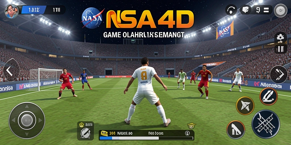Tampilan gameplay seru dalam NASA4D yang memikat dan penuh tantangan.