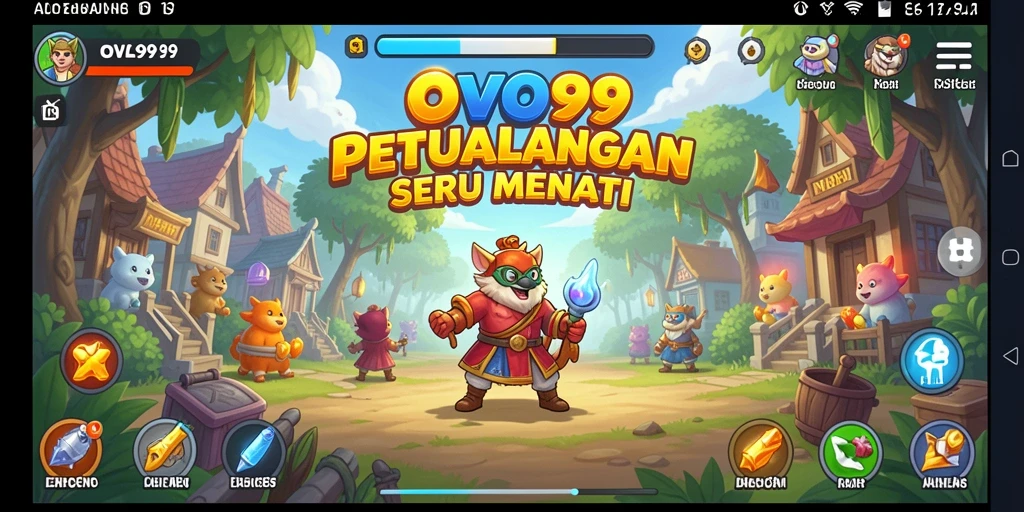 Gameplay OVO99 menampilkan petualangan menegangkan dan grafis yang memukau.
