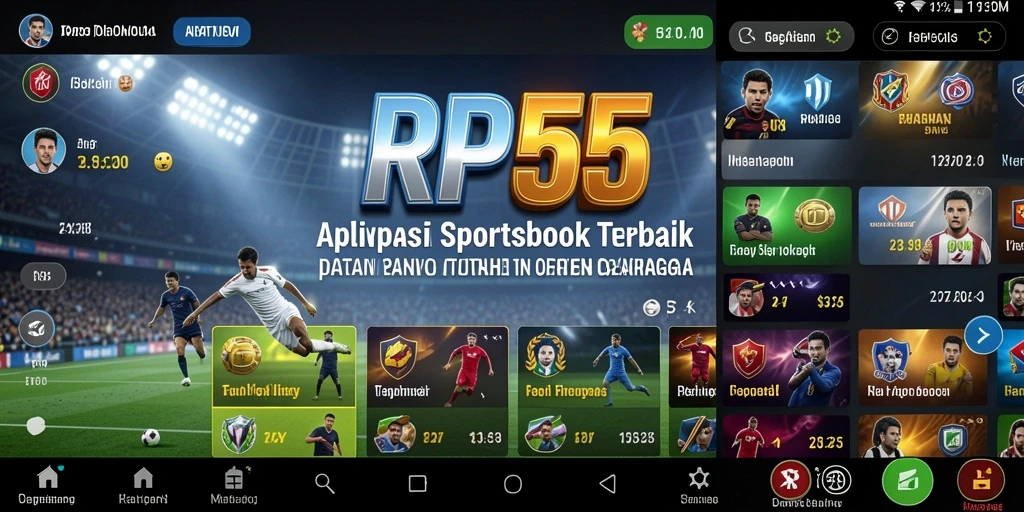 Tampilan gameplay Sportsbook yang menarik dan interaktif.
